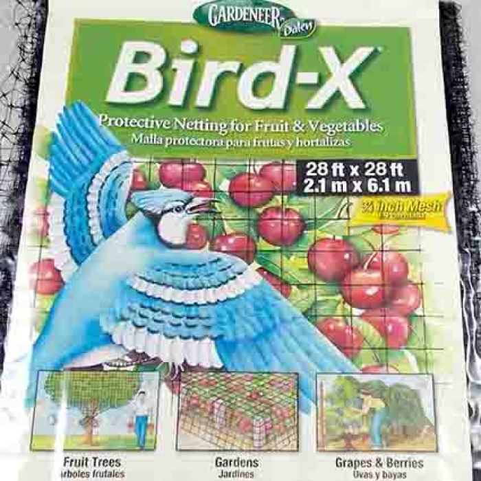 Bird-X® Protective Netting 28' x 28', Garden Supplies: 2024 R.H.